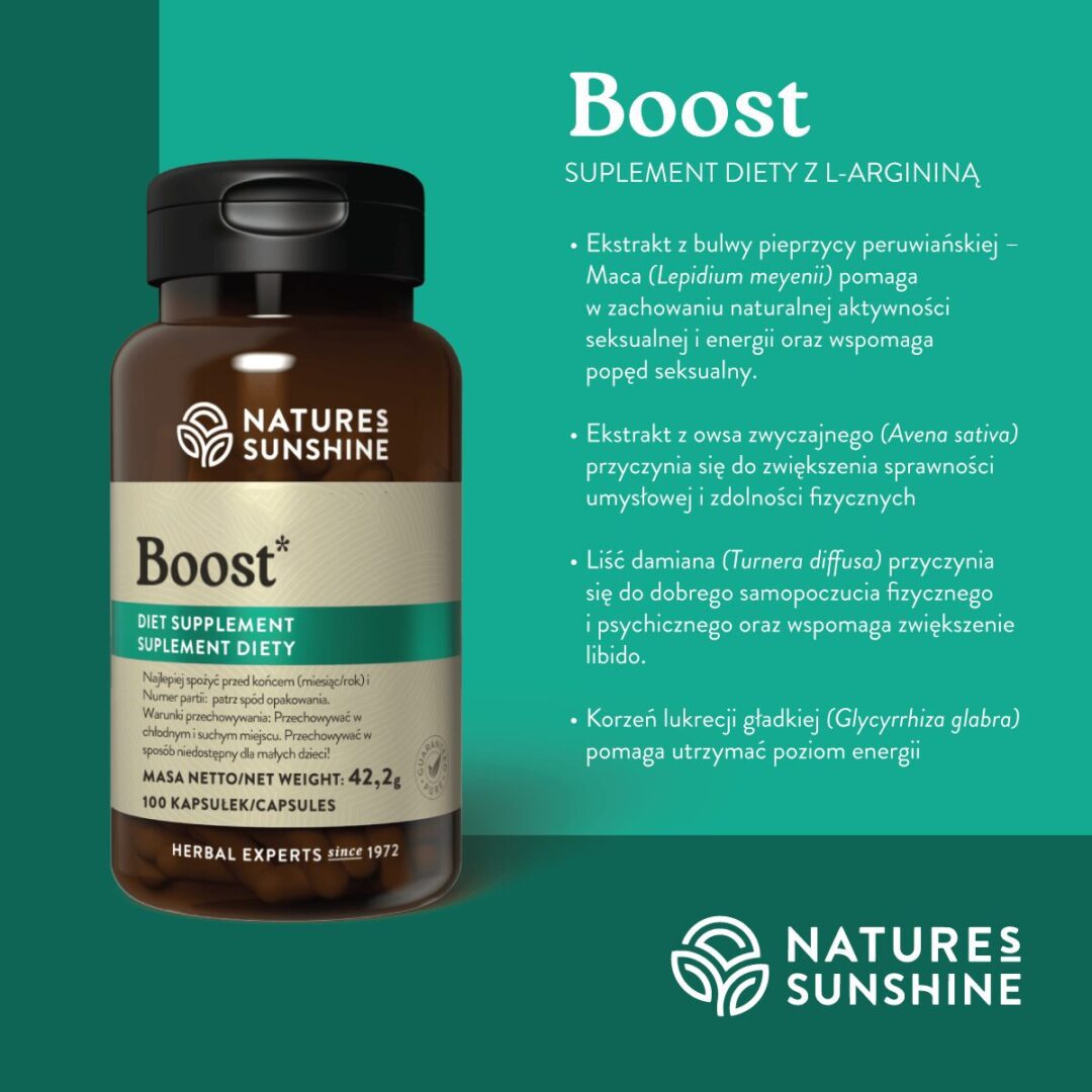 Boost (100 kaps.) Nature's Sunshine NSP